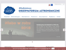 Tablet Screenshot of galaktyka.moa.edu.pl